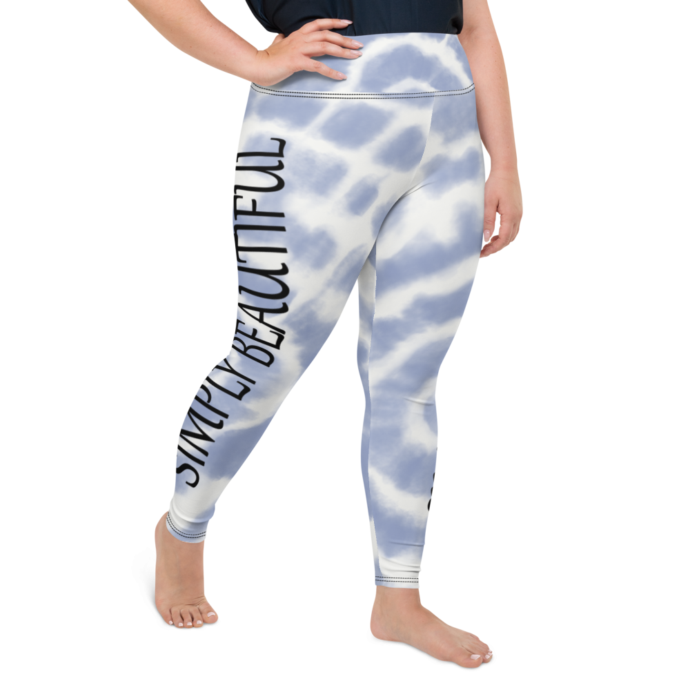 Simply Beautiful - Plus Size Leggings - For Her