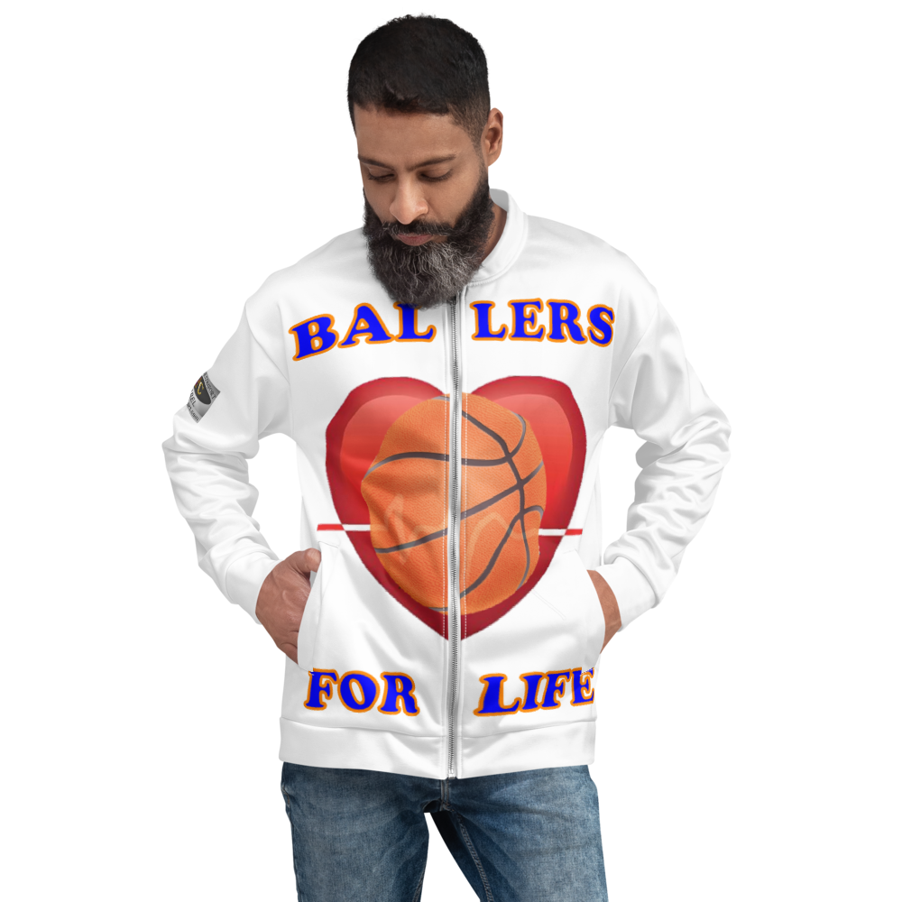 Ballers For Life - Double-Sided Bomber Jacket - For Him or For Her
