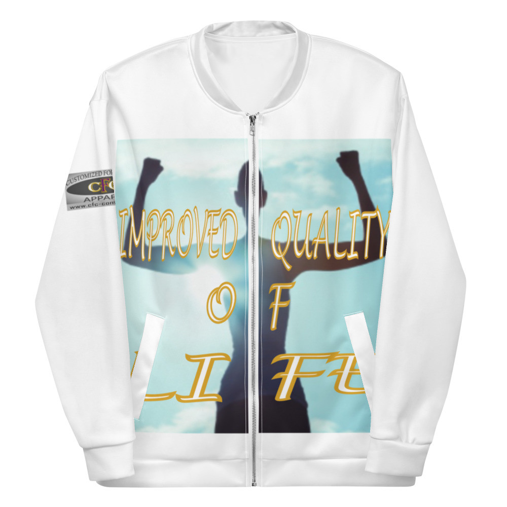 Improved Quality of Life - Double-Sided Bomber Jacket - For Her