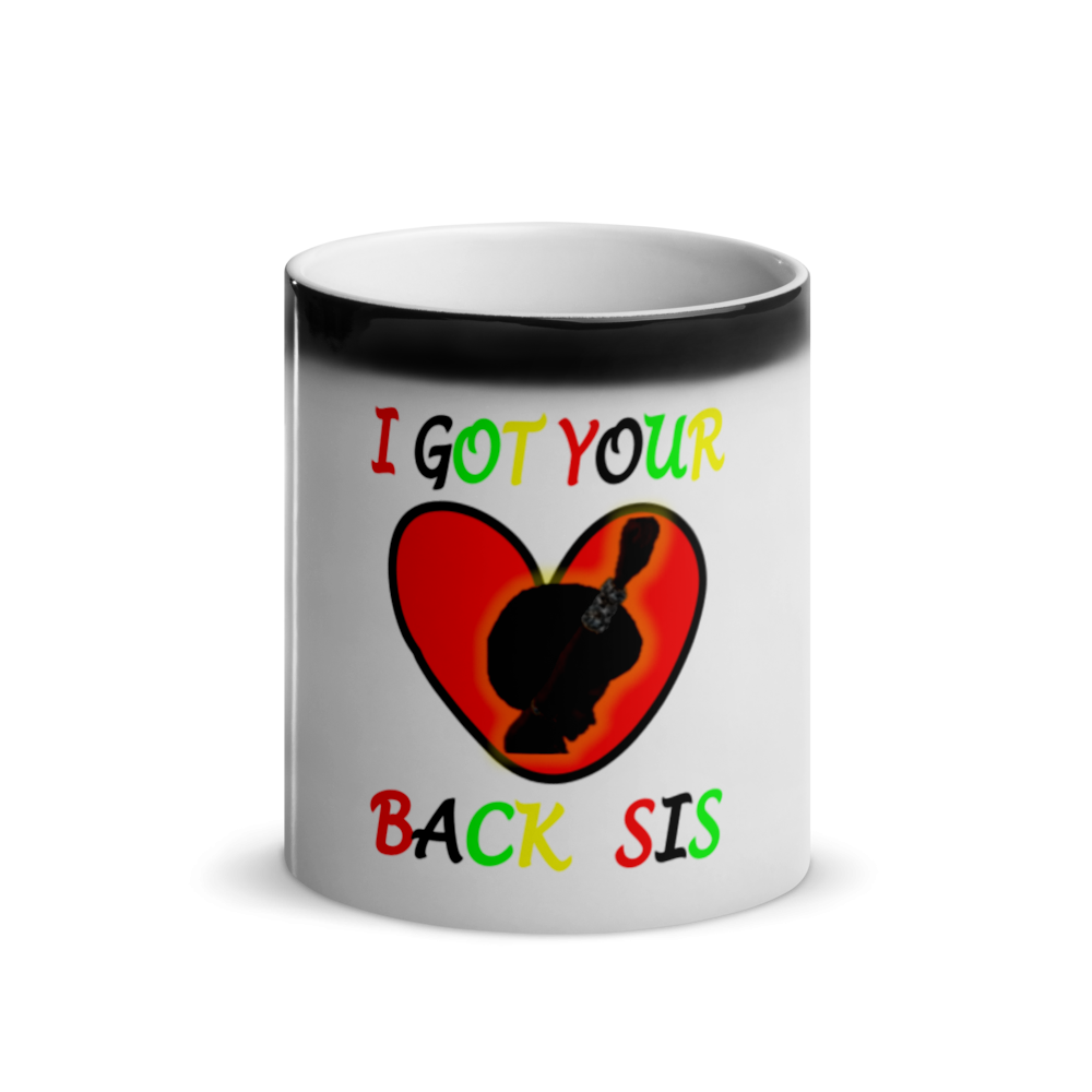 I Got Your Back Sis - Glossy "Camouflage" Mug