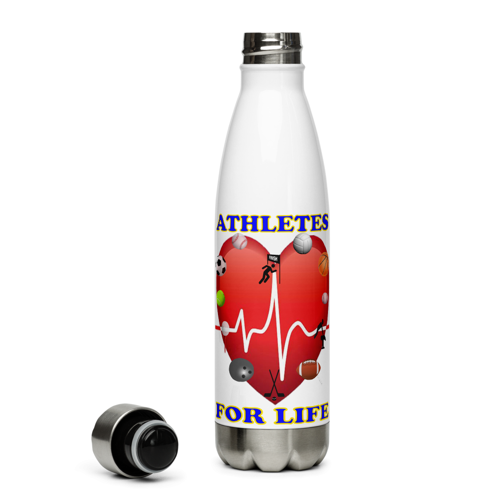 Athletes For Life - Stainless Steel Water Bottle