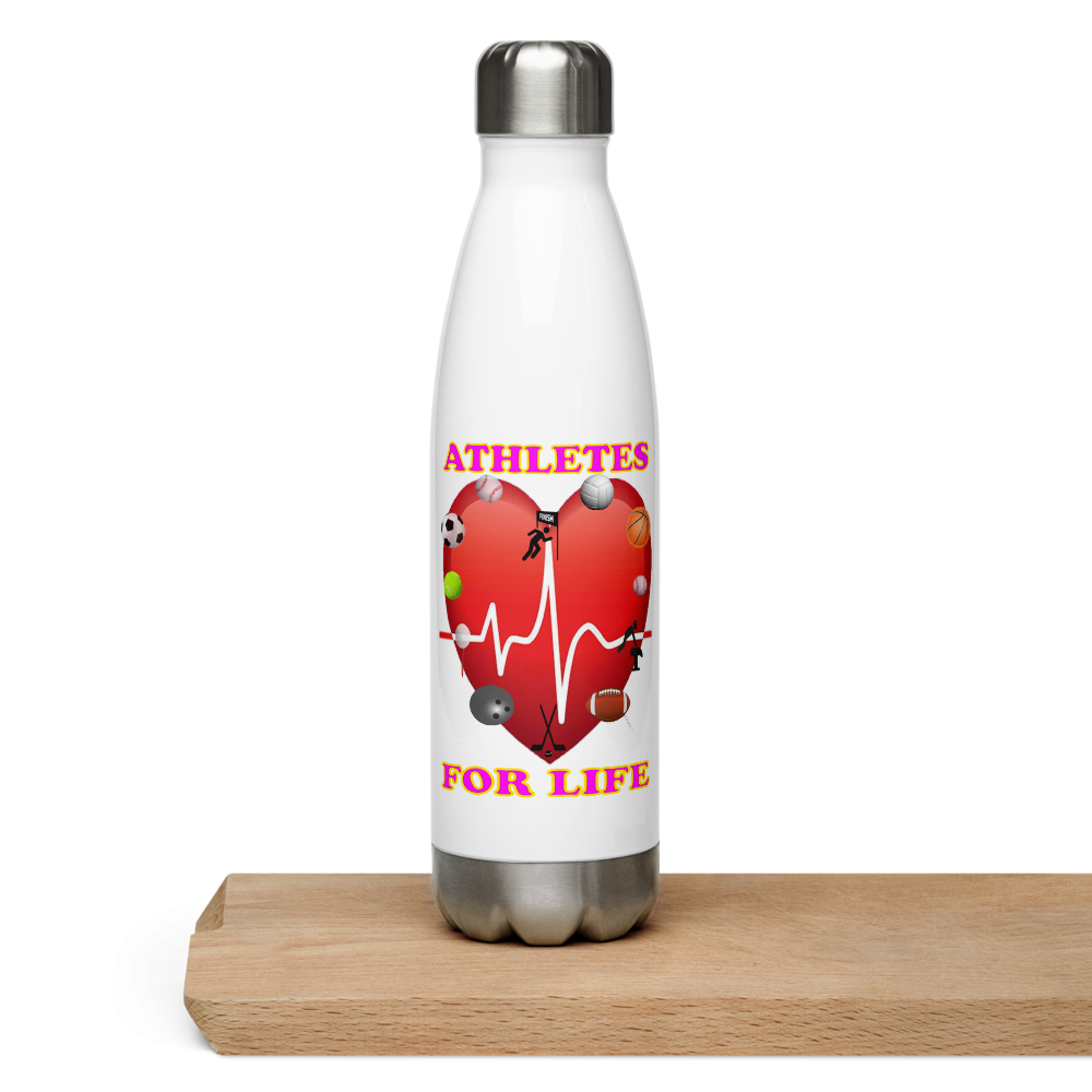 Athletes For Life - Stainless Steel Water Bottle - For Her