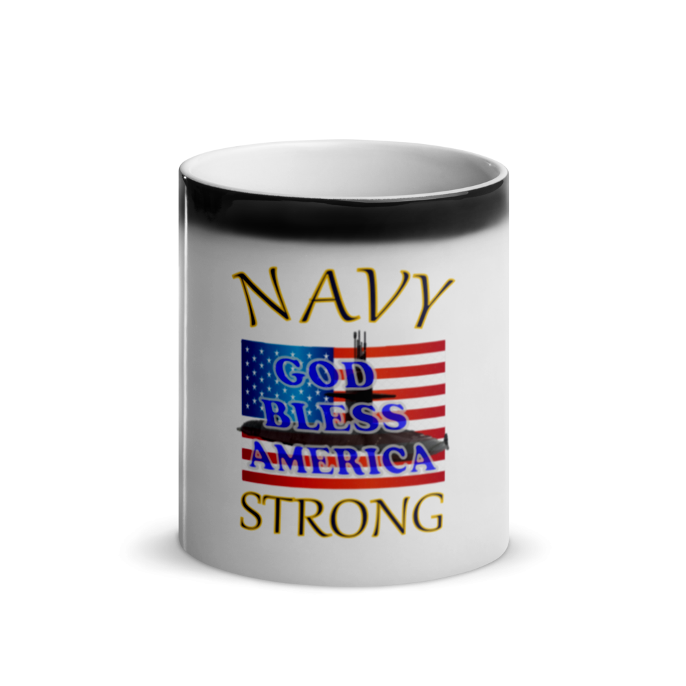 Navy Strong - Glossy "Camouflage" Mug