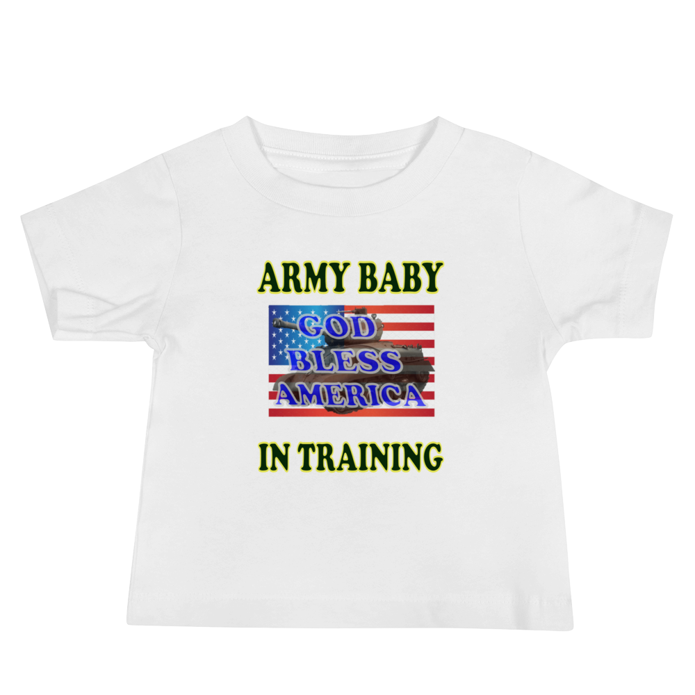 Army Baby in Training - Short Sleeve T-Shirt - For Him or For Her