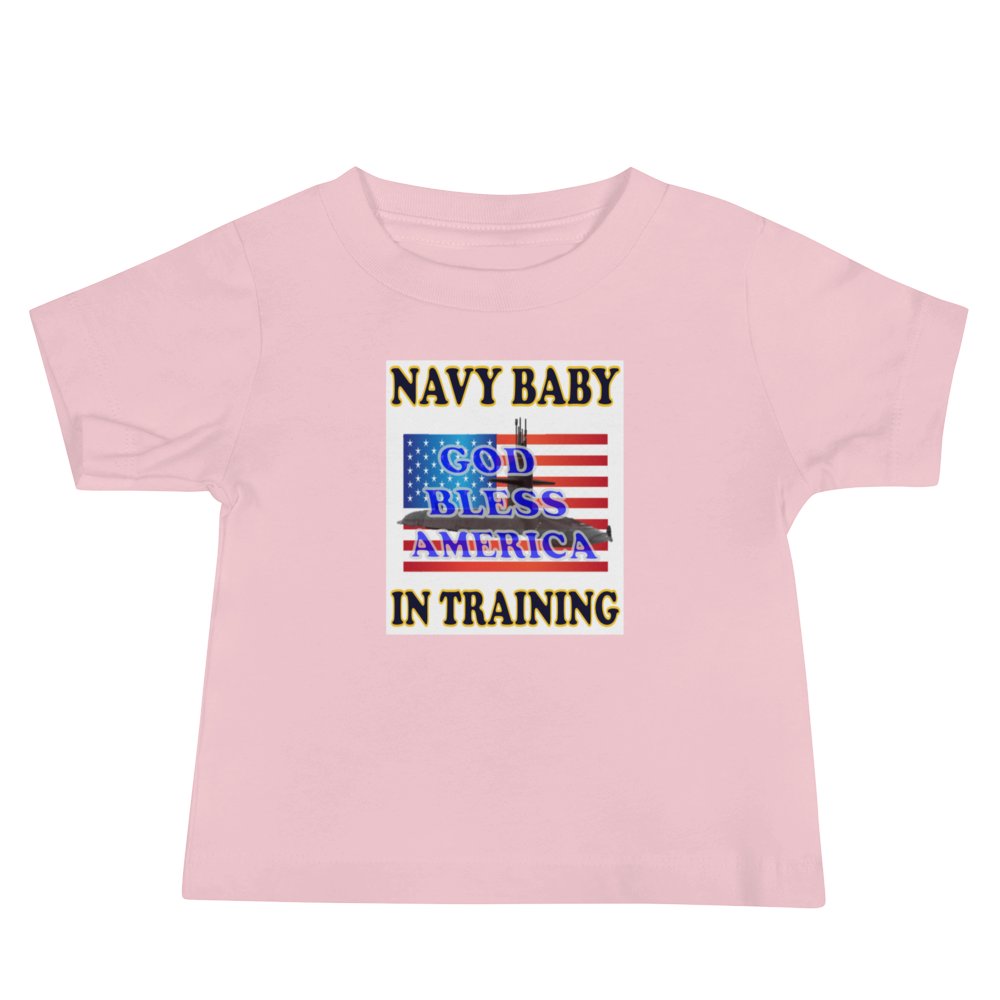Navy Baby in Training - Short Sleeve T-Shirt - For Him or For Her