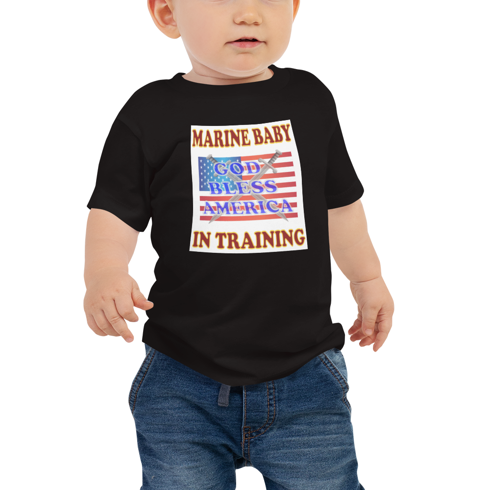 Marine Baby in Training - Short Sleeve Tee - For Boys or For Girls
