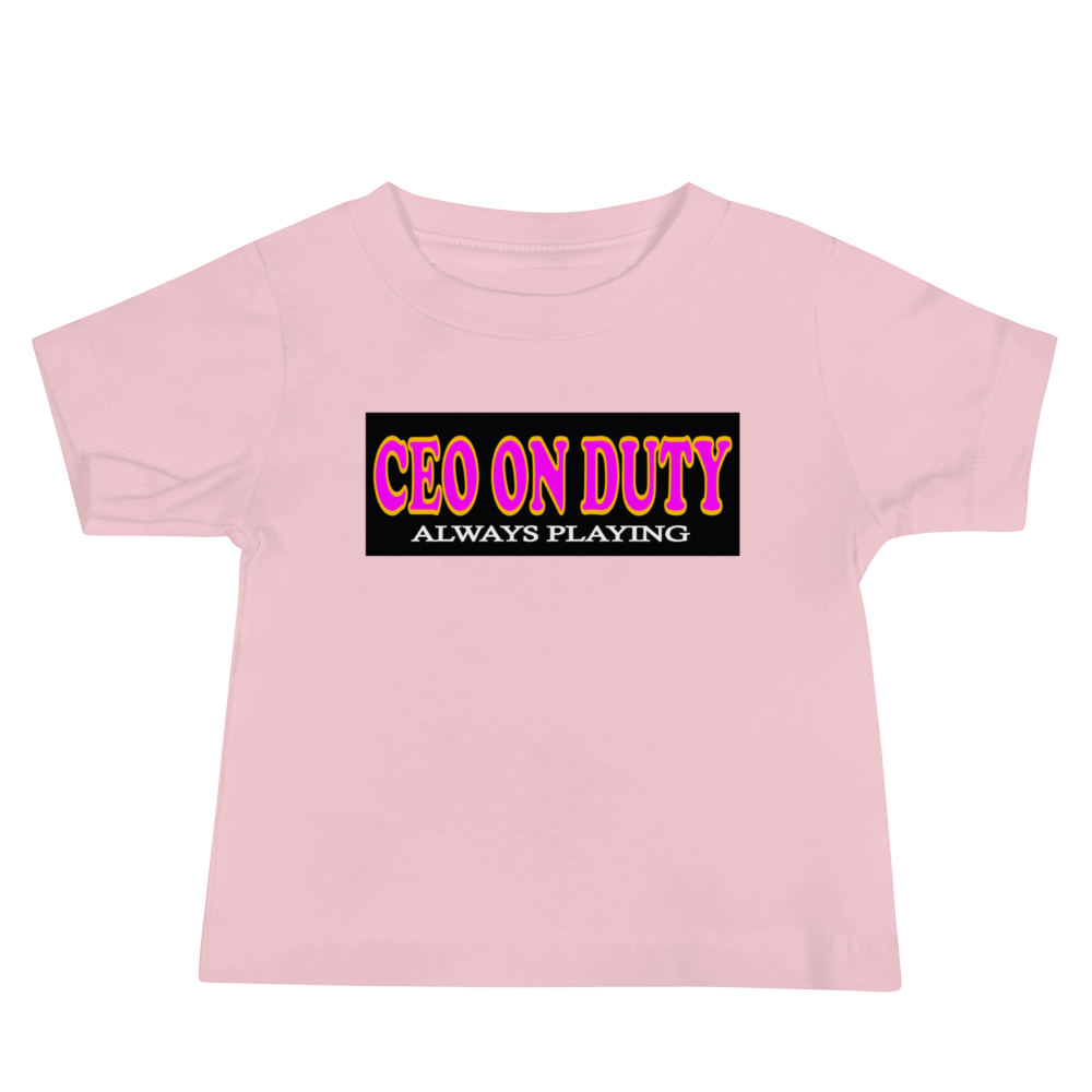 Baby CEO on Duty - Short Sleeve T-Shirt - For Girls