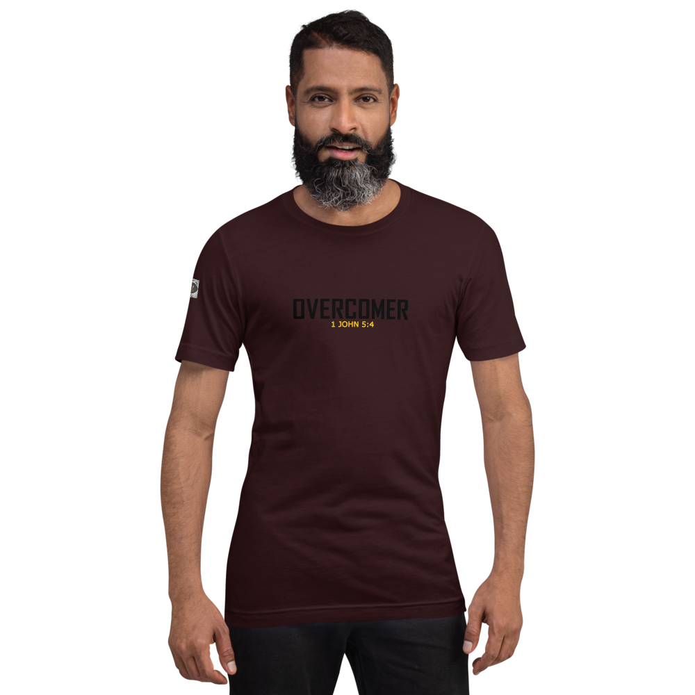 Overcomer 1 John 5.4 - Short-Sleeve T-Shirt - For Him or For Her