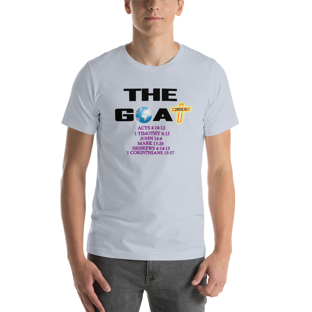 The G.O.A.T. Short-Sleeve T-Shirt - For Him or For Her