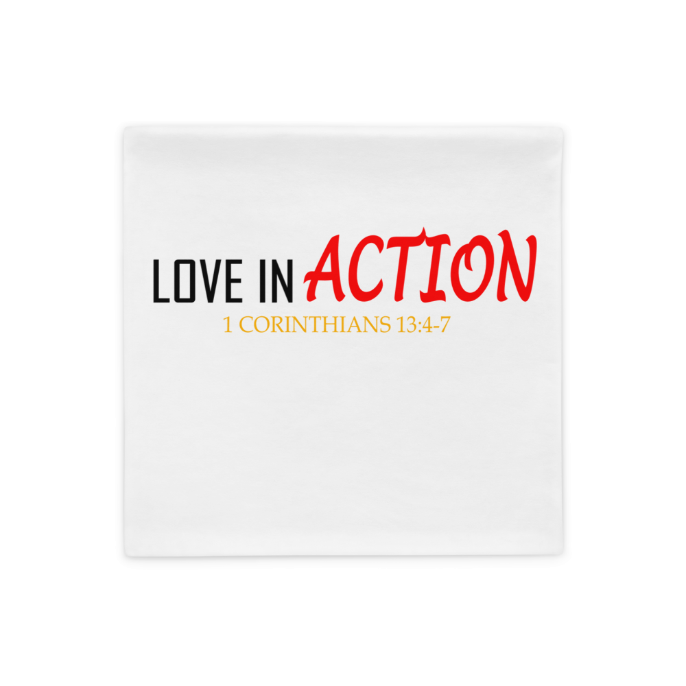 Love in Action Pillow Case