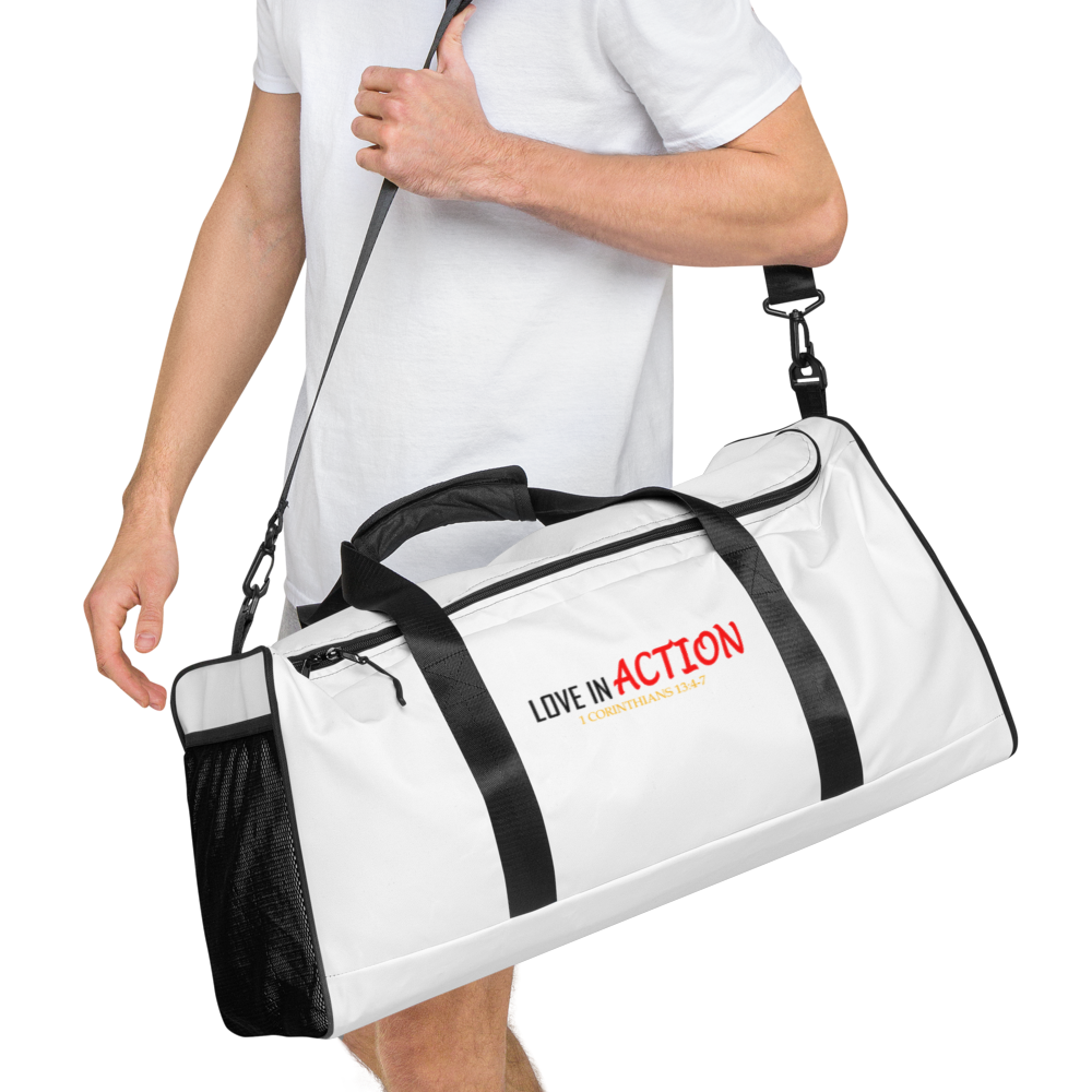 Love in Action Duffle Bag