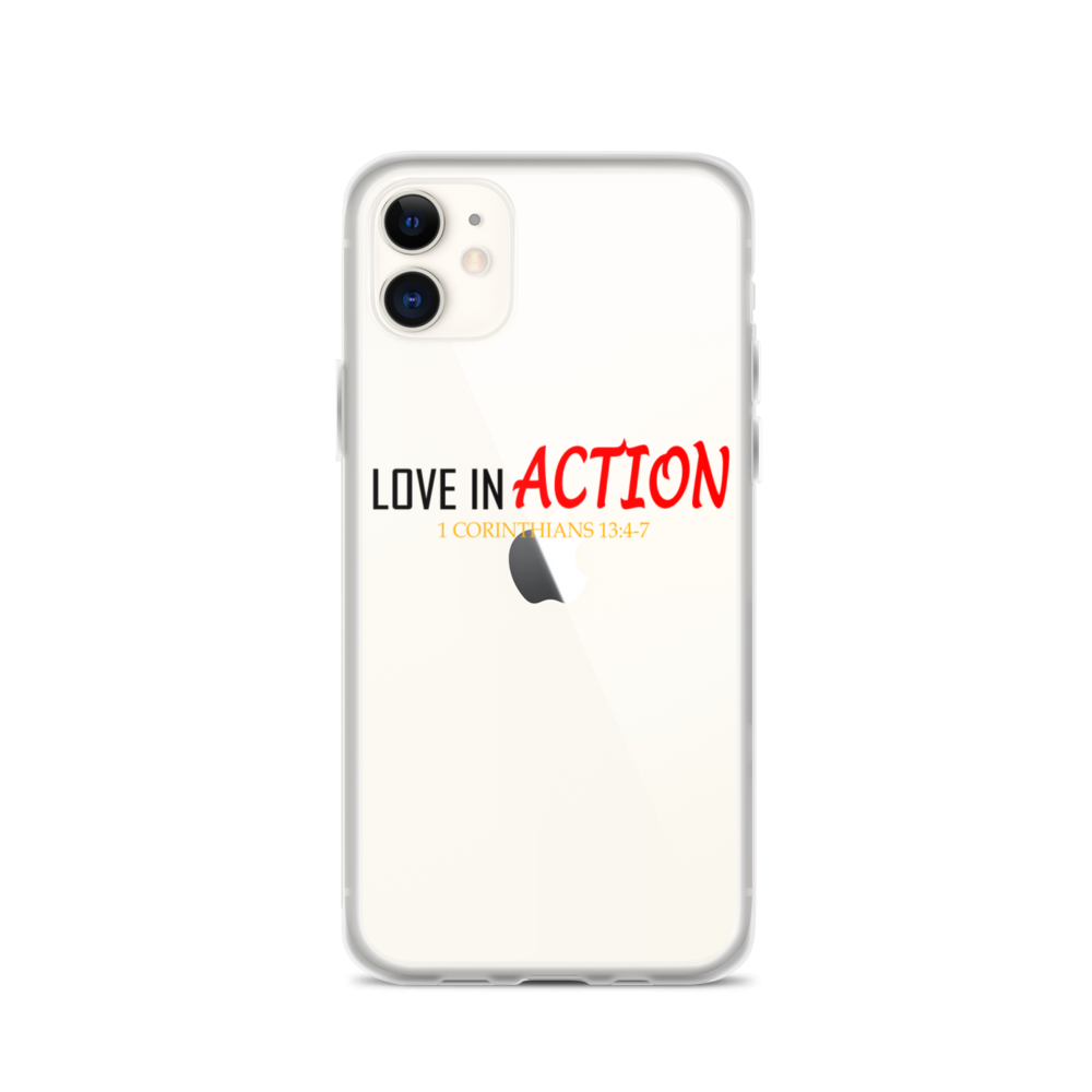 Love in Action iPhone Case