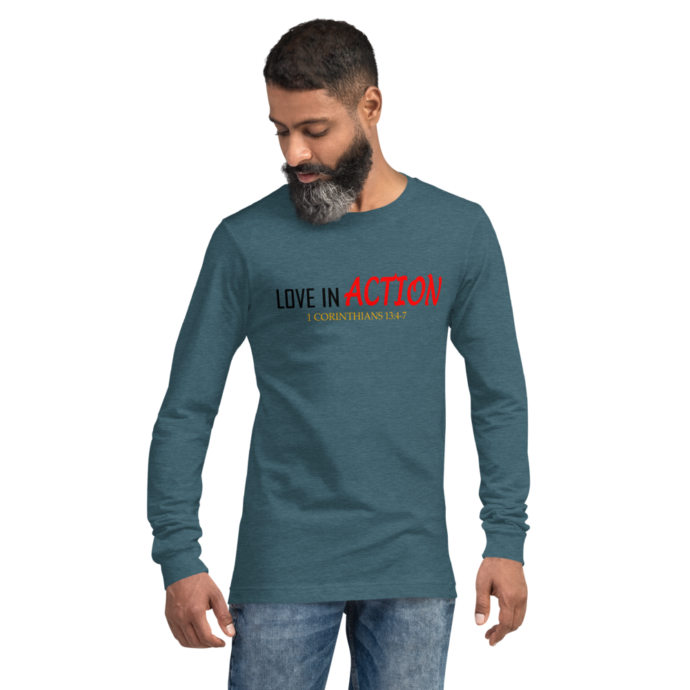 Love in Action - Long Sleeve Tee - For Him or For Her