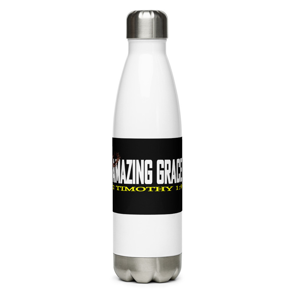 Amazing Grace Stainless Steel Water Bottle