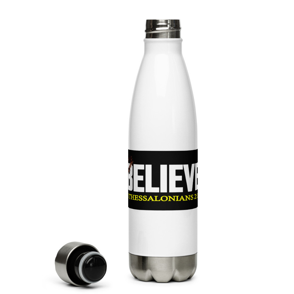 Believe Stainless Steel Water Bottle