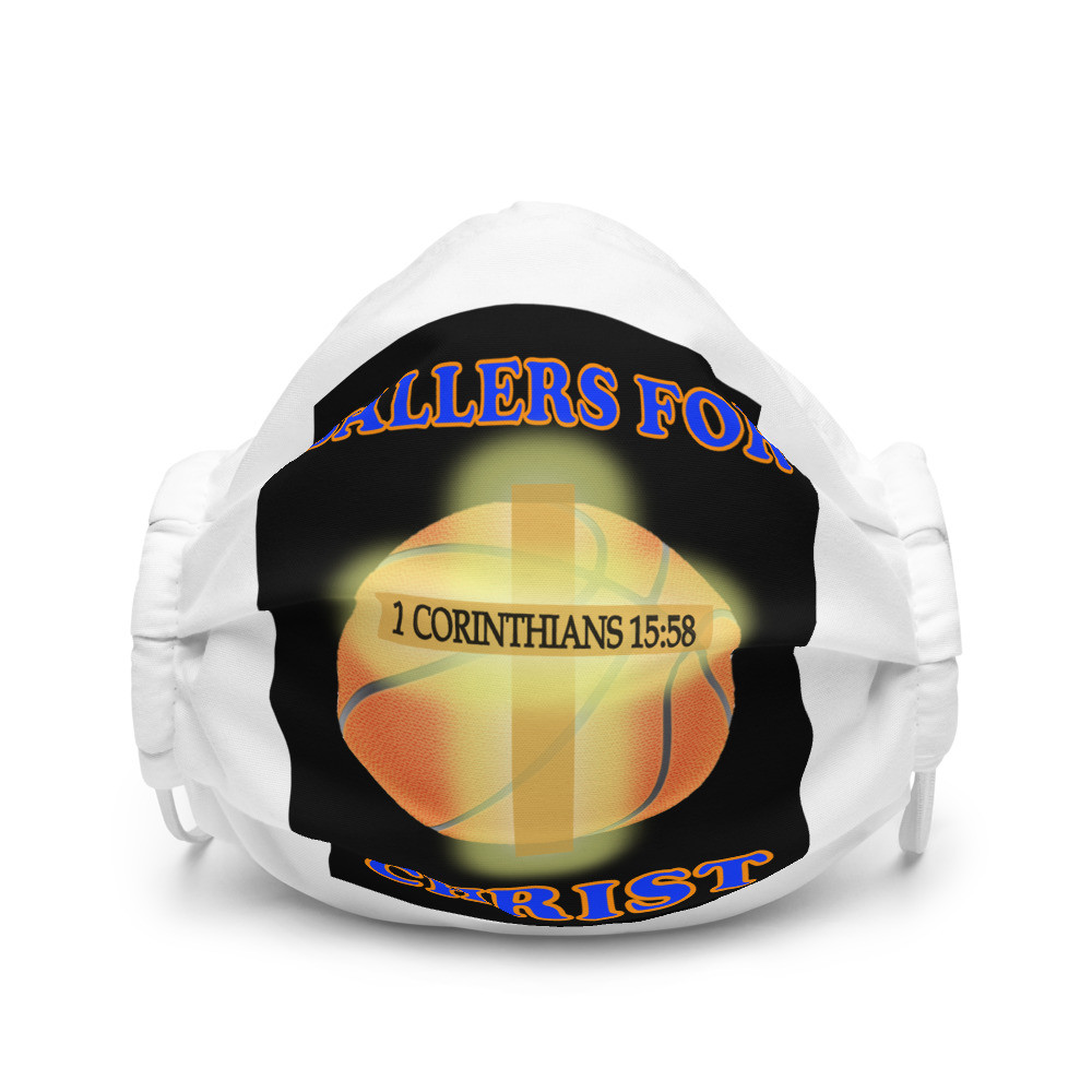 Ballers For Christ - Premium Face Mask