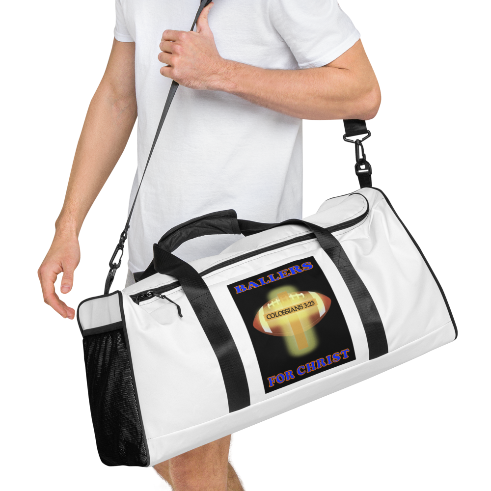 Ballers For Christ (Football) Duffle Bag