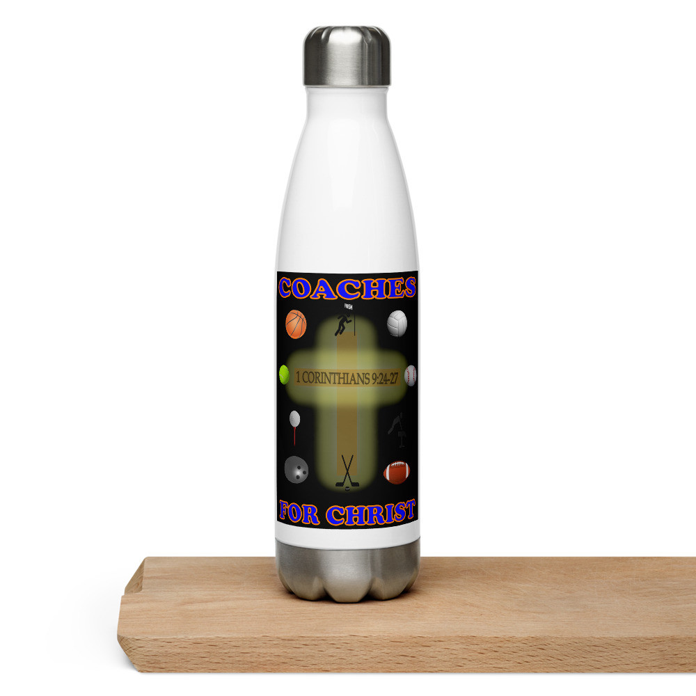 Coaches For Christ - Stainless Steel Water Bottle