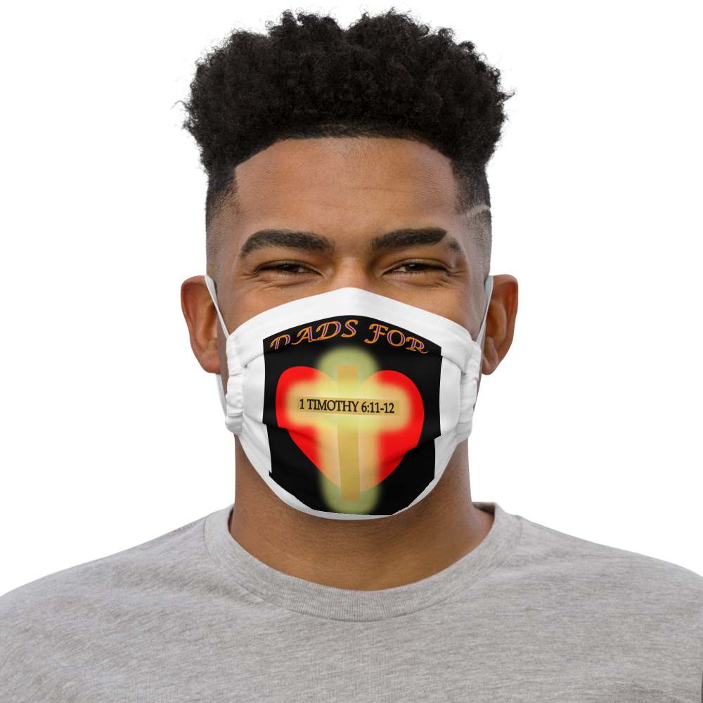 Dads For Christ Premium Face Mask