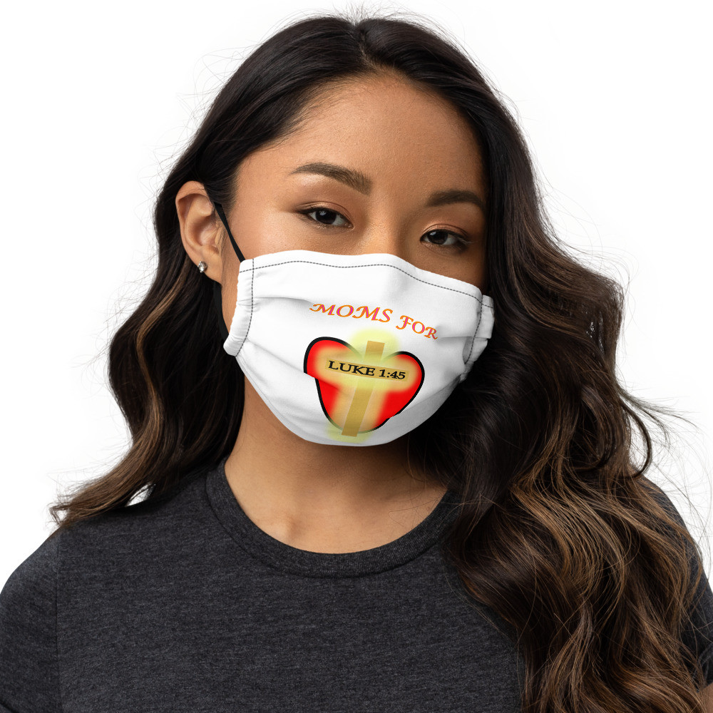 Moms For Christ Premium Face Mask