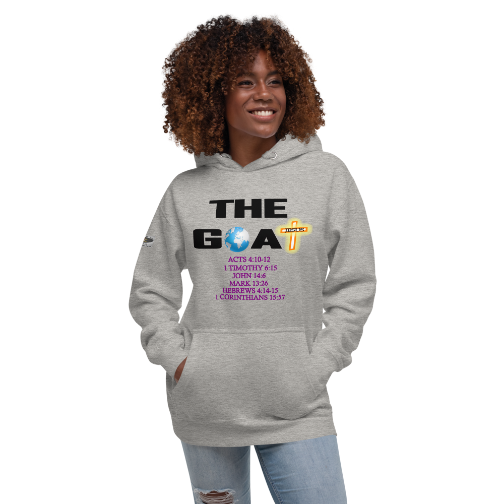 The G.O.A.T. (Jesus) - Hoodie - For Him or For Her