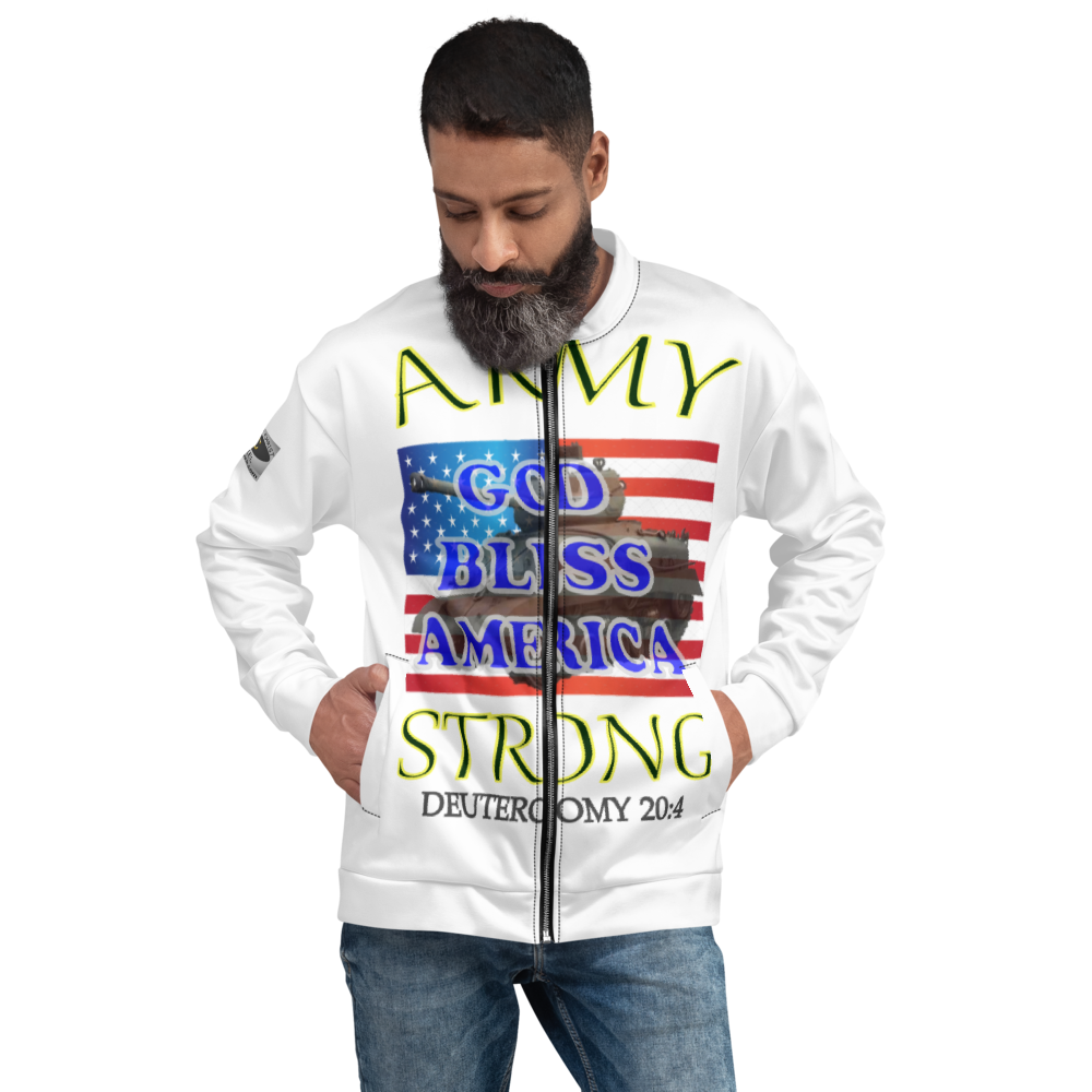 Army Strong - Bomber Jacket - For Him or For Her