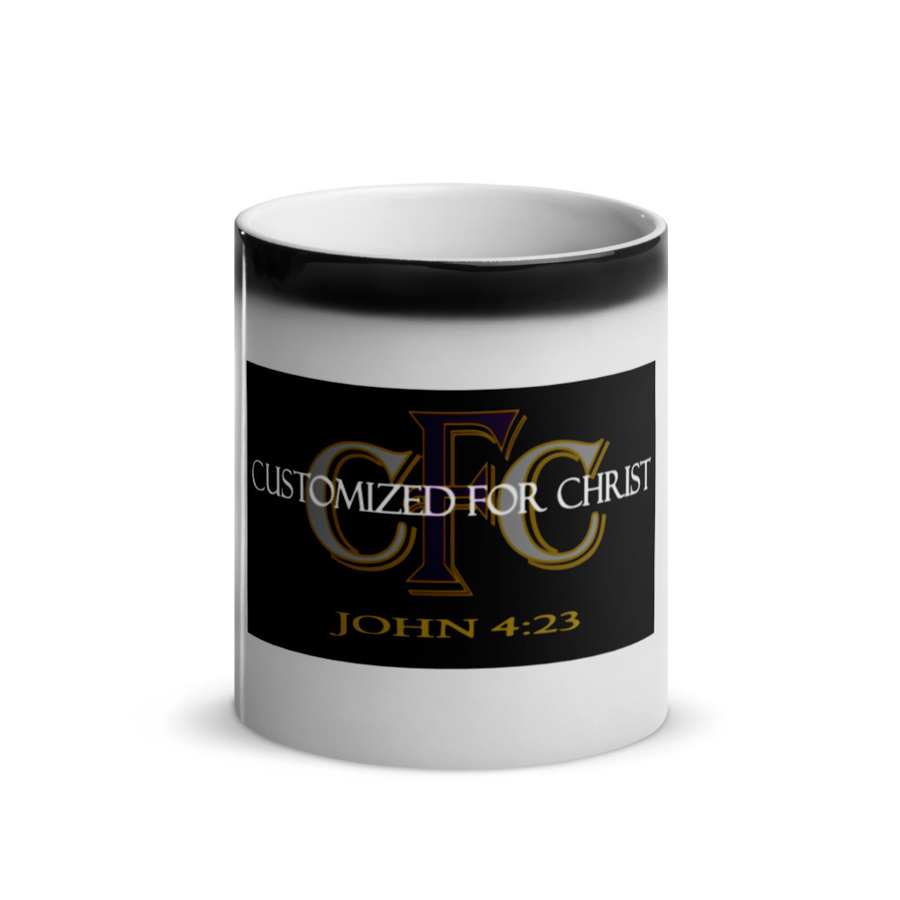Customized For Christ - Glossy "Camouflage" Mug