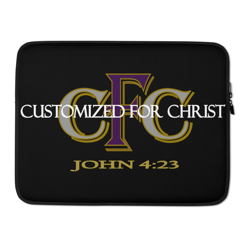 Customized For Christ - Laptop Sleeve