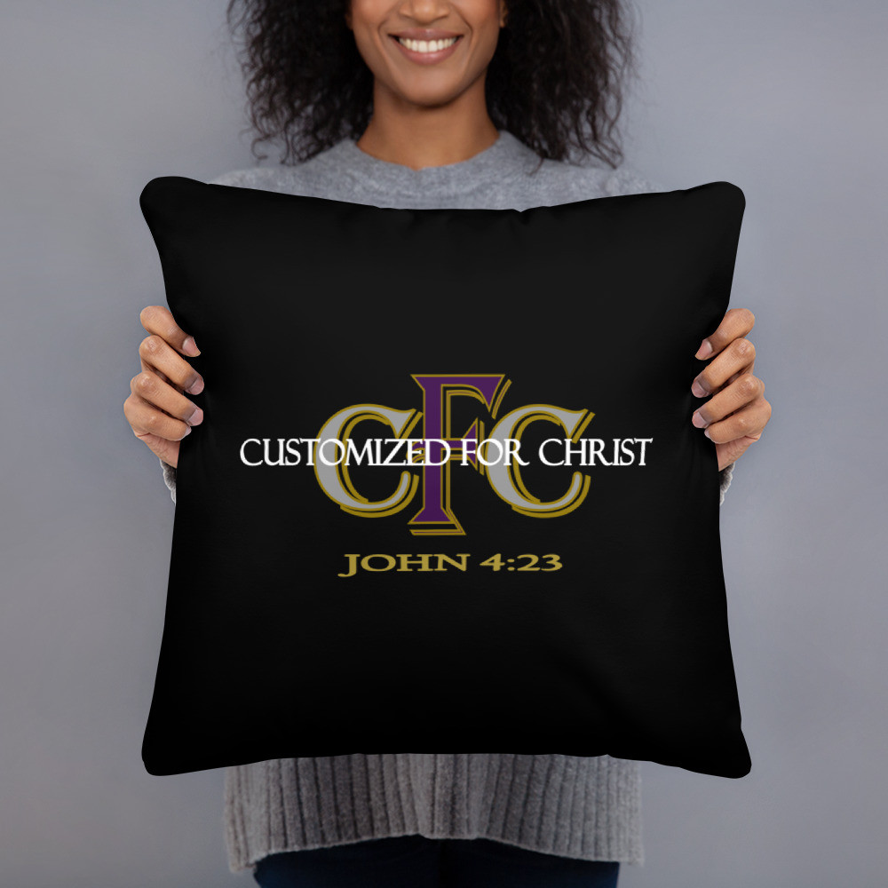 Customized For Christ - Basic Pillow
