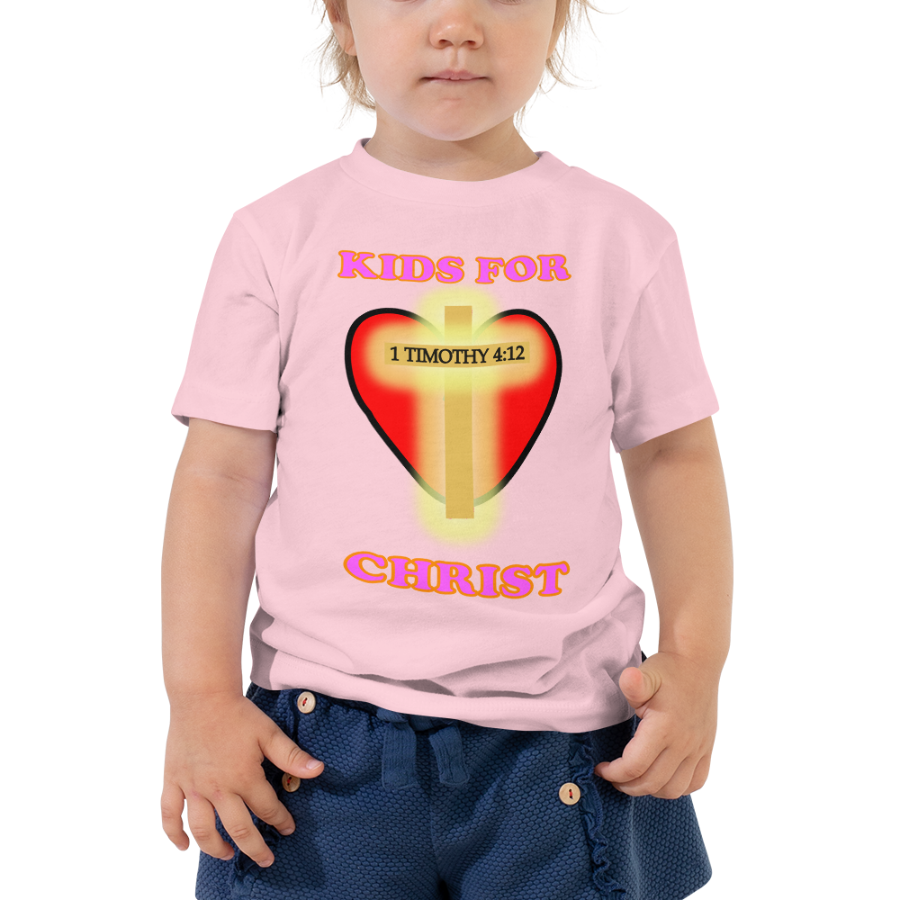 Kids For Christ - Toddler Short Sleeve Tee - For Girls
