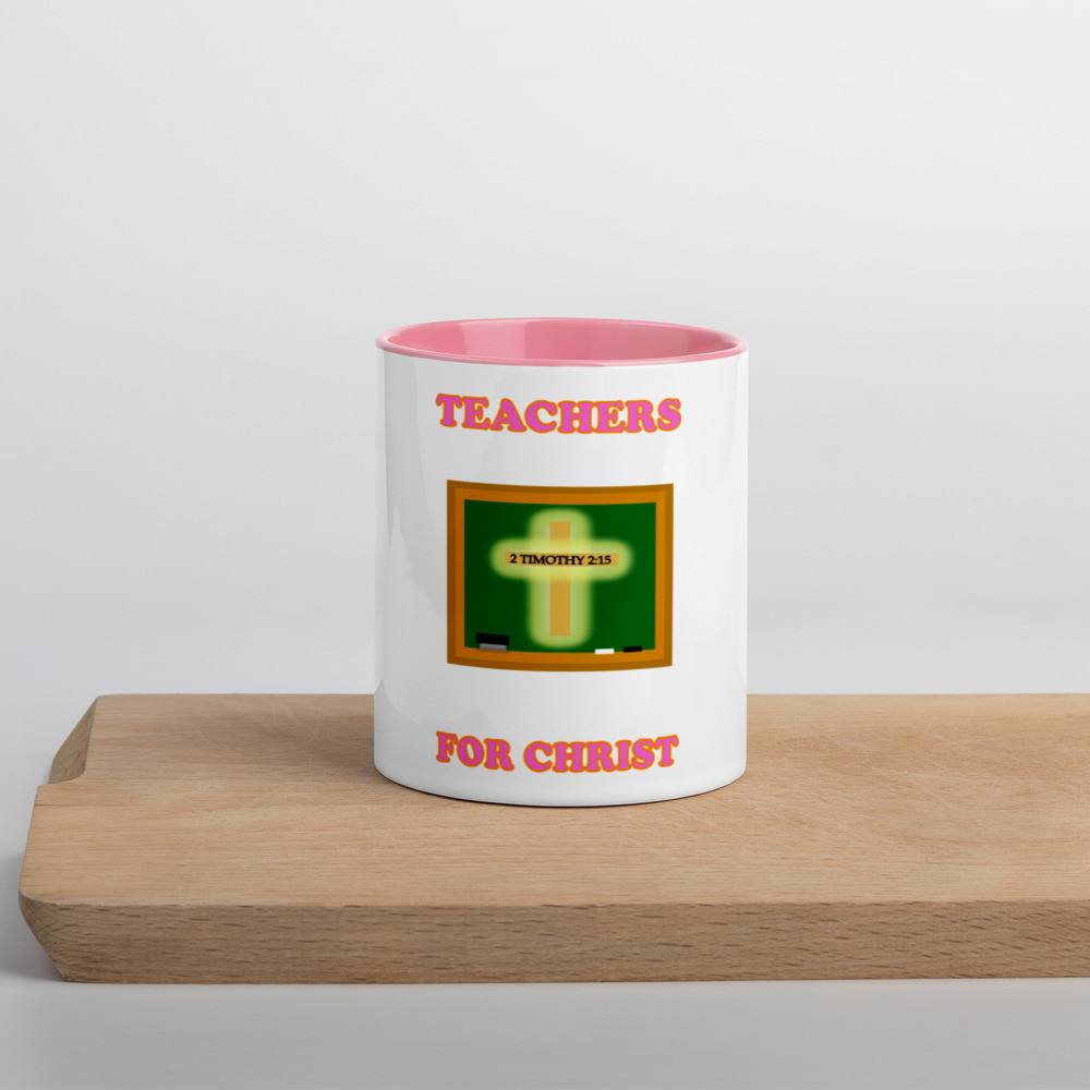 Teachers For Christ - Mug with Color Inside