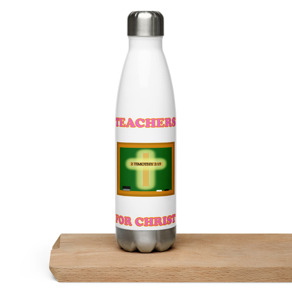 Teachers For Christ - Stainless Steel Water Bottle
