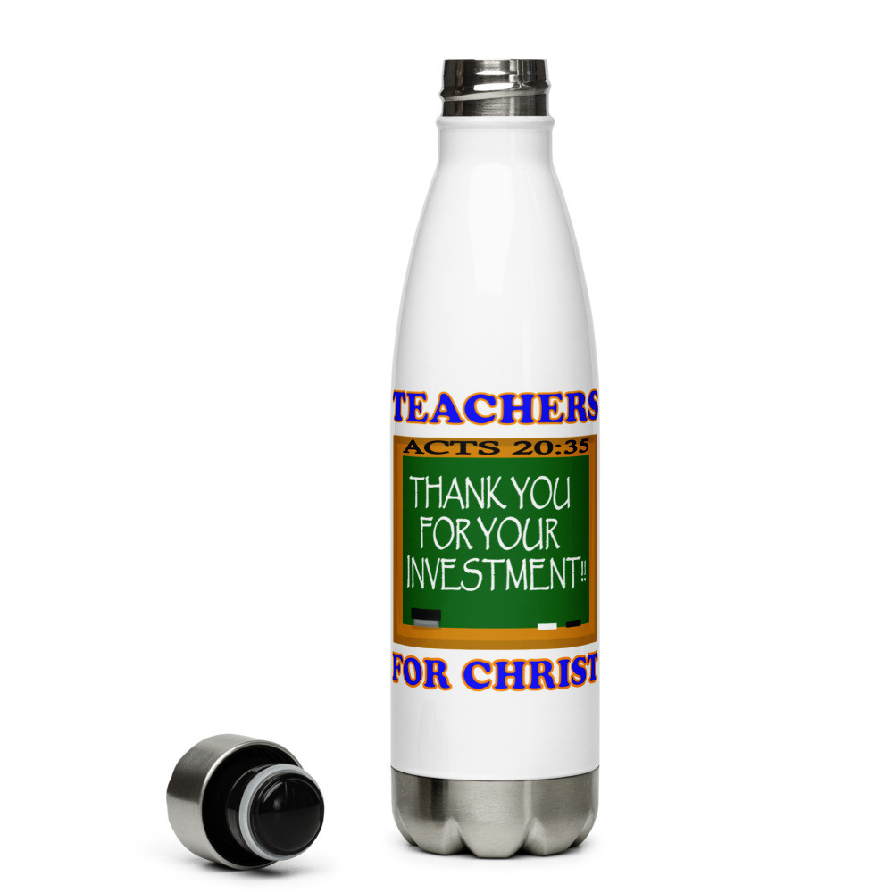 Teachers' Investment - Stainless Steel Water Bottle
