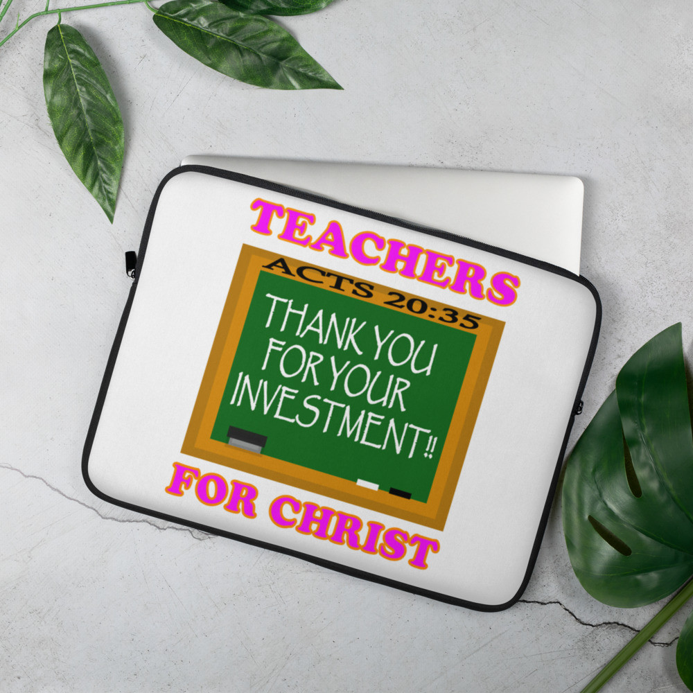 Teachers' Investment - Laptop Sleeve Cover