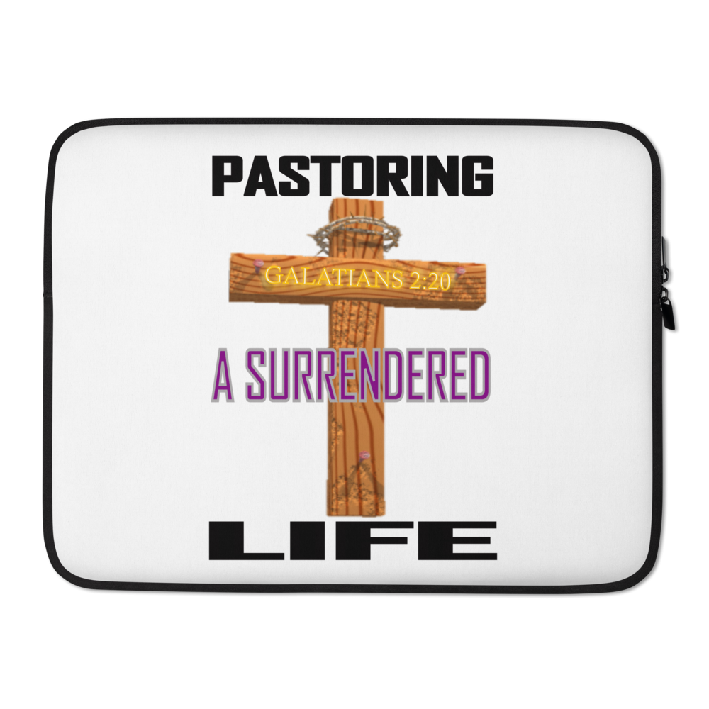 Pastoring a Surrendered Life - Laptop Sleeve Cover