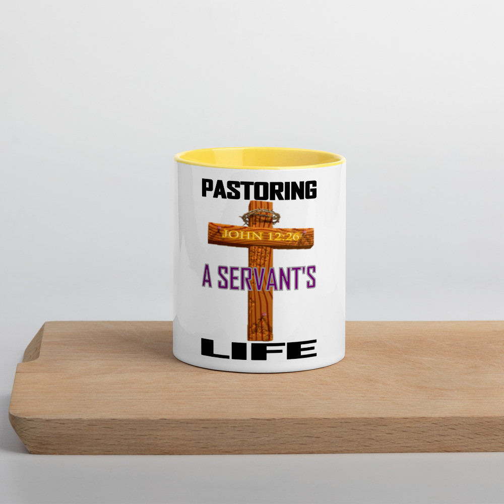 Pastoring a Servant's Life - Mug with Color Inside
