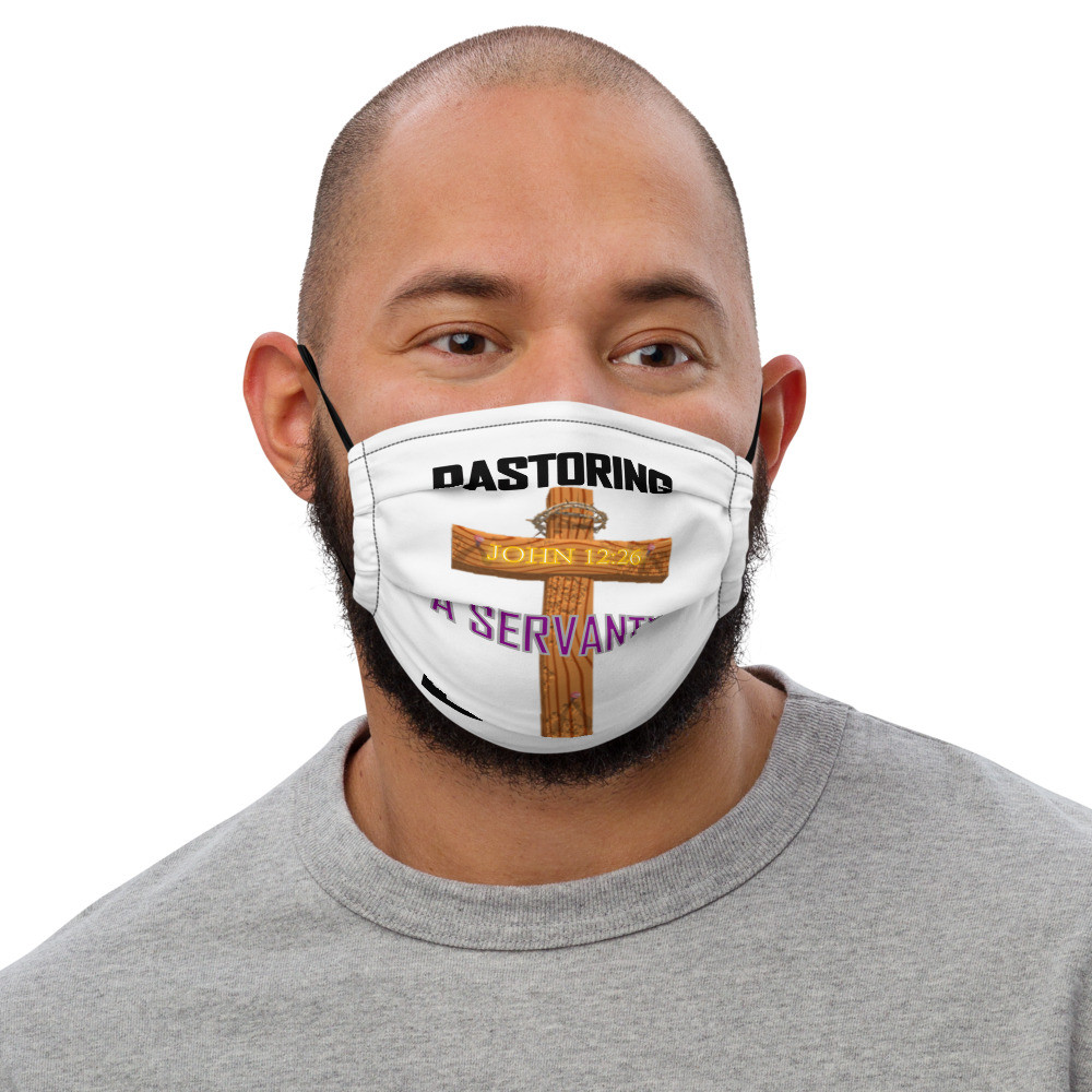 Pastoring a Servant's Life - Premium Face Mask - For Him or For Her