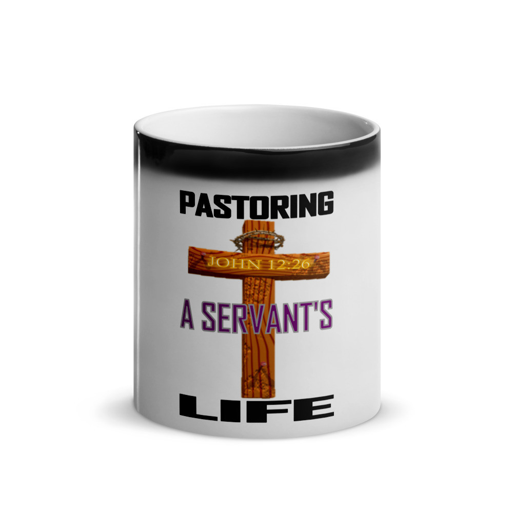 Pastoring a Servant's Life - Glossy "Camouflage" Mug