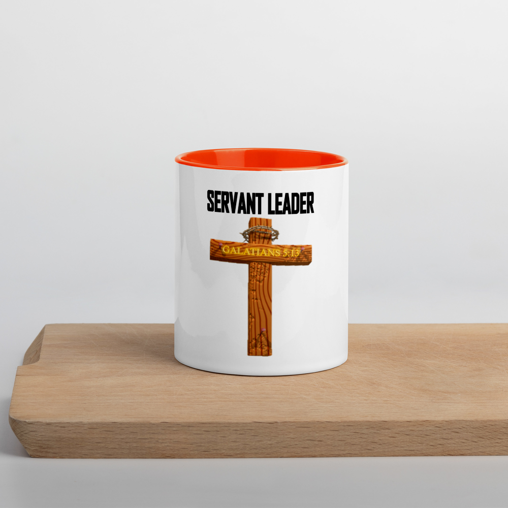 Servant Leader - Mug with Color Inside