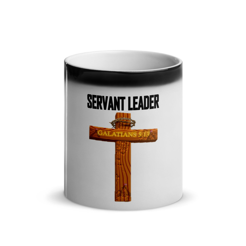 Servant Leader - Glossy "Camouflage" Mug