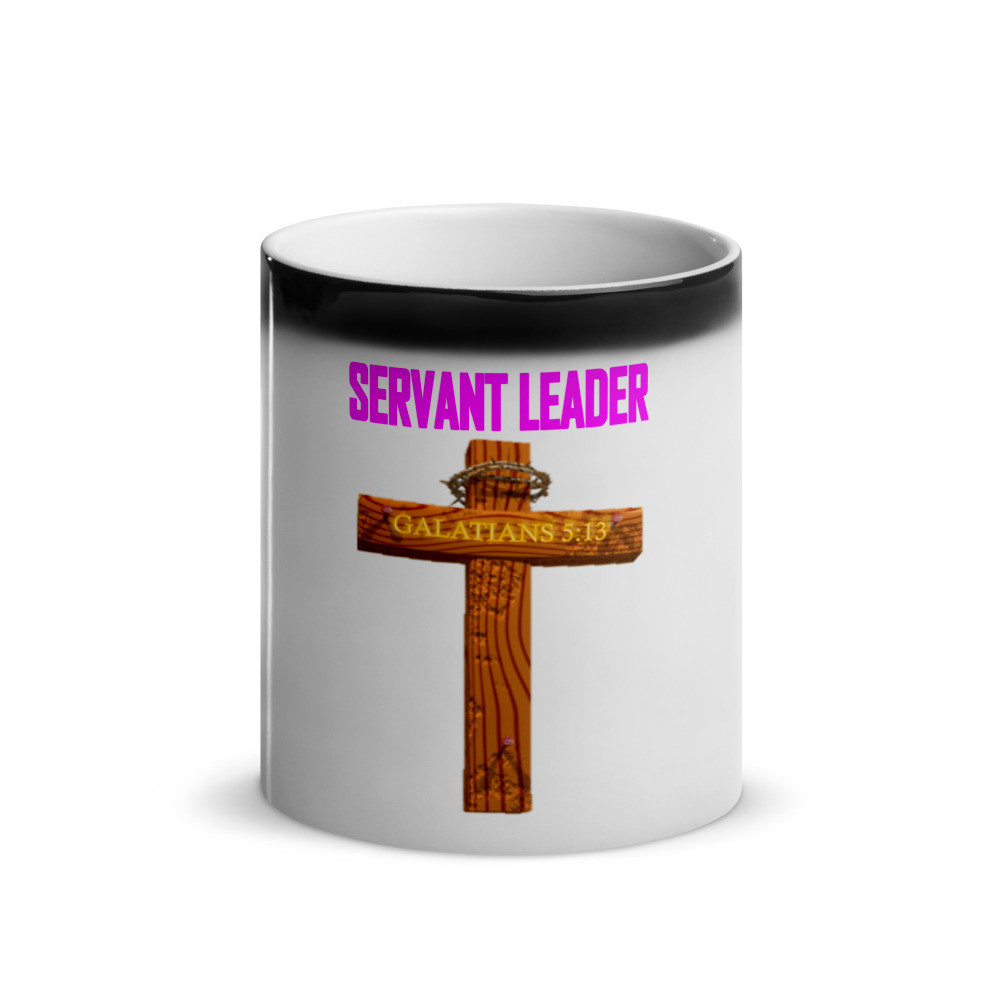 Servant Leader - Glossy "Camouflage" Mug