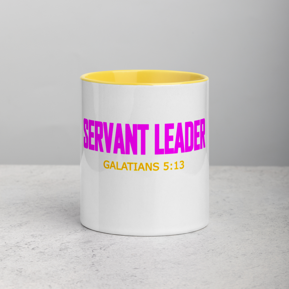Servant Leader - Mug with Color Inside