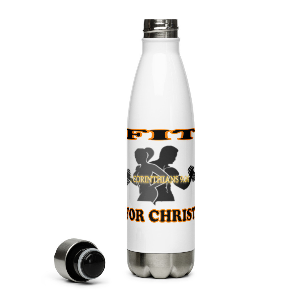 Fit For Christ - Stainless Steel Water Bottle