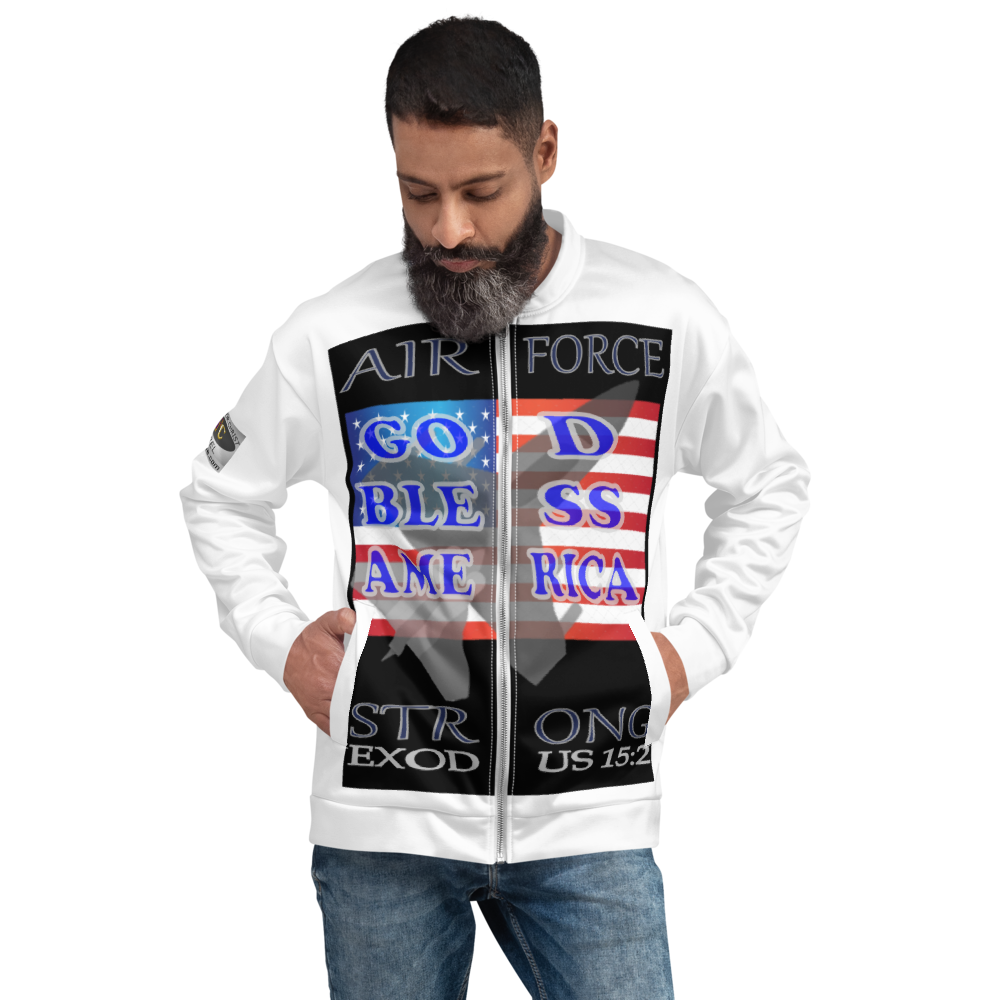 Air Force - Double-Sided Bomber Jacket - For Him or For Her