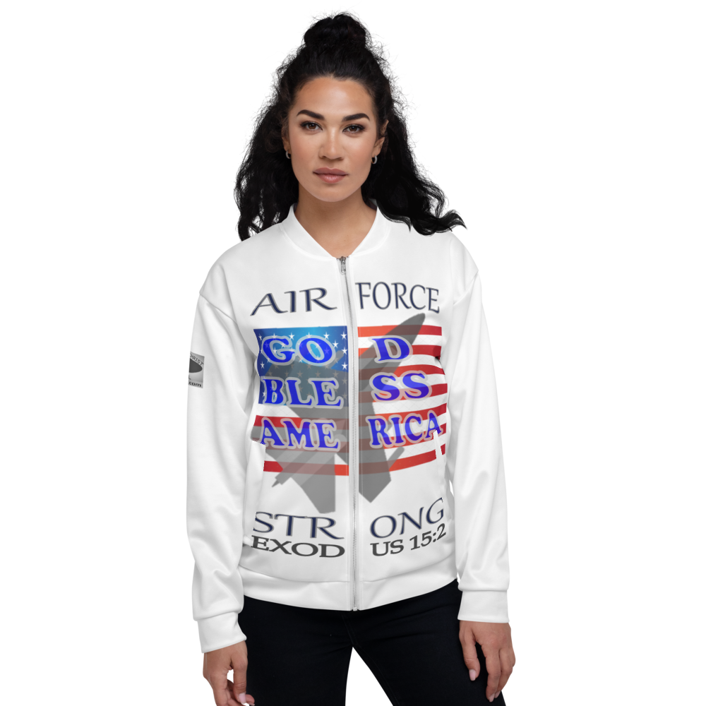Air Force - Double-Sided Bomber Jacket - For Him or For Her