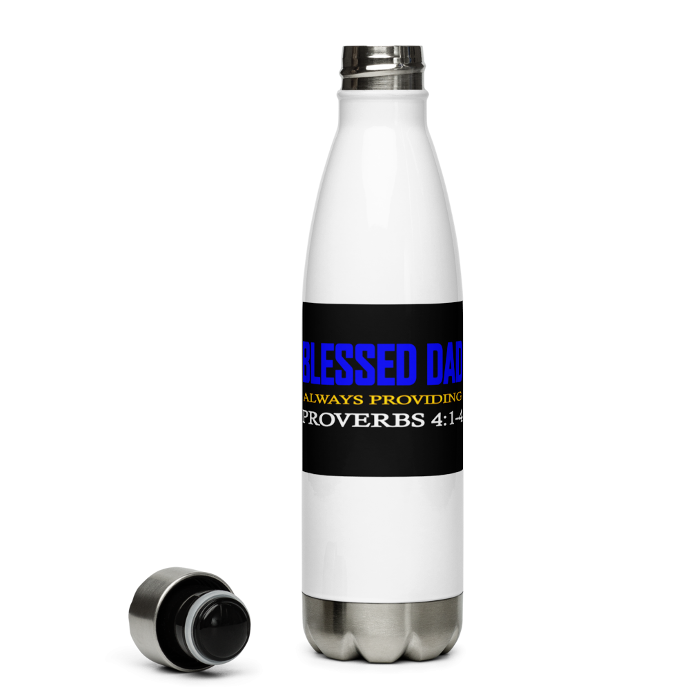 Blessed Dad - Stainless Steel Water Bottle