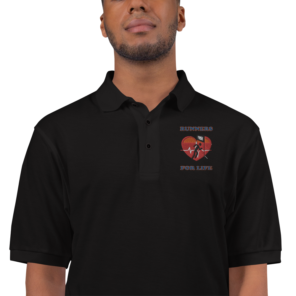 Runner's For Life - Men's Premium Polo