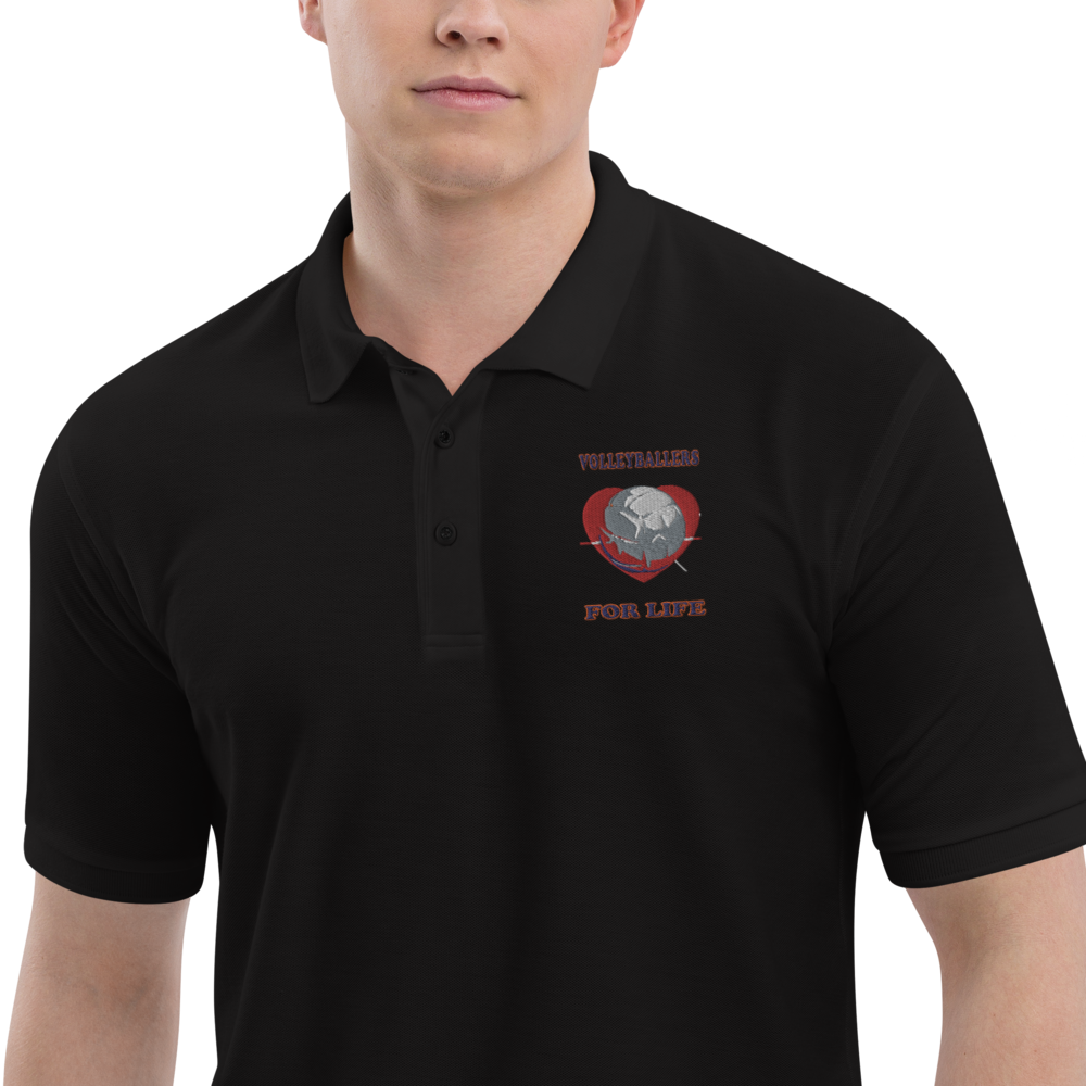 Volleyballers For Life - Men's Premium Polo