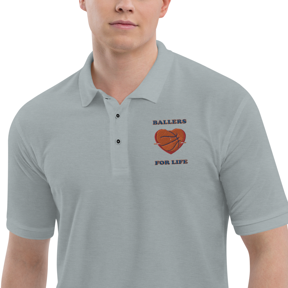 Ballers For Life - Men's Premium Polo