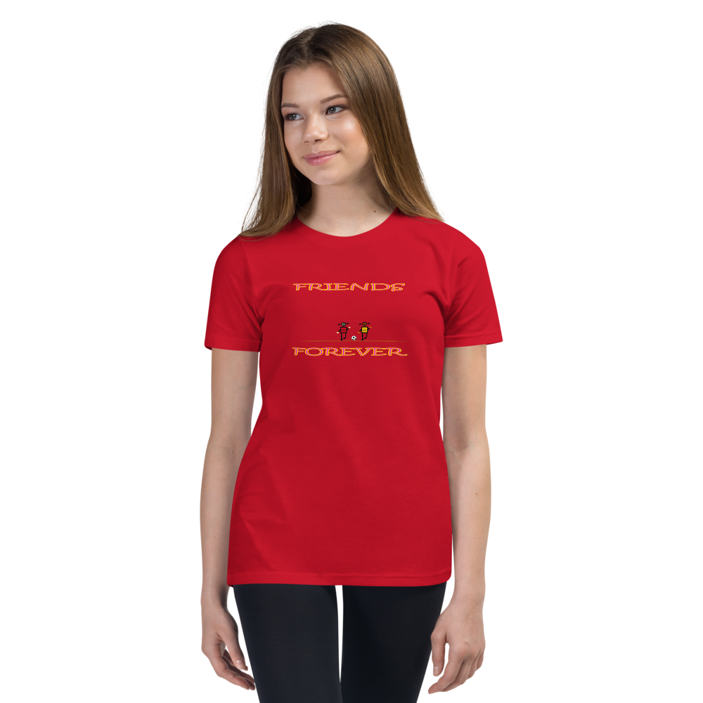 Friends Forever - Youth Short Sleeve T-Shirt - For Girls